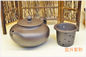 Handyade Trung Quốc Yixing Zisha Teapot Màu vàng với Trung Quốc Từ Khắc