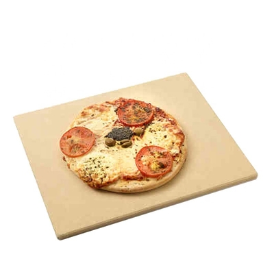 Độ bền cao Quanh Cordierite Pizza Stone đạt được Nhà hàng mịn