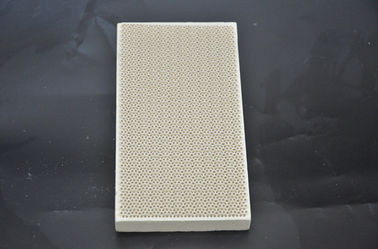 Tấm hồng ngoại Honeycomb Tấm Burner Plate Cordierite Đối với LPG 132 * 92 * 13mm
