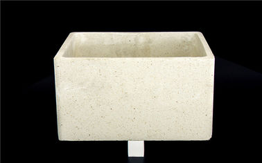 Alumina Ceramic Tray Nội thất lò sưởi lò cho Furnace Tùy chỉnh Kích thước