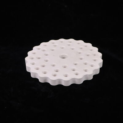 Thermal conductivity 3.5 to 4.5 watts per meter Kelvin Mullite ceramic with thermal expansion coefficient 4.5 to 5.5 times 10 to the minus 6 per Kelvin and porosity below 15 percent