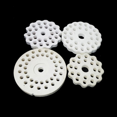 Khả năng chịu sốc nhiệt 250 Gốm Mullite Thành phần hóa học 3Al2O3 2SiO2 Độ cứng 7-8 Mohs Vật liệu công nghiệp bền
