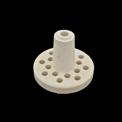 Độ xốp thường nhỏ hơn 15 phần trăm Gốm mullite chịu nhiệt độ cao Thích hợp cho các ứng dụng công nghiệp Với độ cứng từ 7 đến 8 Mohs