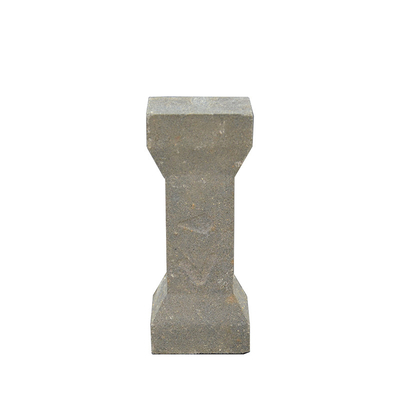 Nhiệt độ bền Silicon Carbide Kiln Brick Posts Hình như lỗ hổng 7-8% Max Temp 1450°C