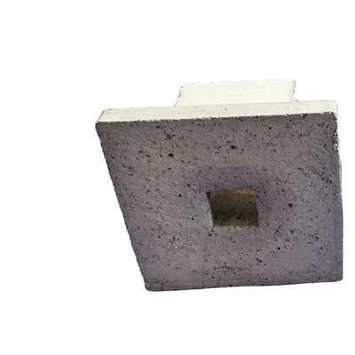 Chống ăn mòn Đường cất lò Silicon Carbide Đen với 7-8% độ xốp rõ ràng