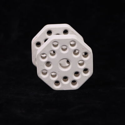 Khả năng chống sốc nhiệt của gốm Mullite 250 với hệ số giãn nở nhiệt từ 4.5 đến 5.5 × 10⁻⁶ trên Kelvin và độ cứng từ 7 đến 8 Mohs, được sử dụng trong các hệ thống bảo vệ nhiệt.