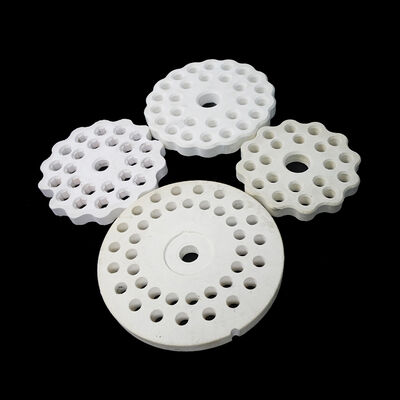 Khả năng chịu sốc nhiệt 250 Gốm Mullite Thành phần hóa học 3Al2O3 2SiO2 Độ cứng 7-8 Mohs Vật liệu công nghiệp bền