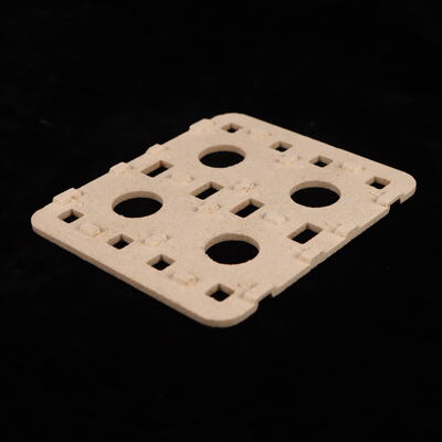 Heat Resistance 1300C Rectangular Cordierite Mullite Kiln Shelves High Strength Kiln Furniture for High Temperature Kiln