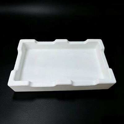 Chống nhiệt độ cao Corundum Mullite Ceramic Sagger cho 1650 ° C Nướng