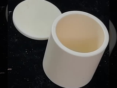 300MPA 3,75g/Cm3 Alumina Ceramic Crucible với nắp