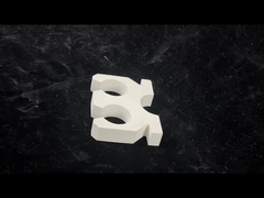 Uder 1500 độ Alumina đĩa gốm Kháng nhiệt độ cao Để sưởi ấm lò