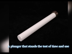 Chống mòn Công nghiệp gốm phủ piston Alumina Plunger Màu vàng