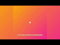 Ceramic filter porous alumina ceramic pot cho điện áp crôm cứng