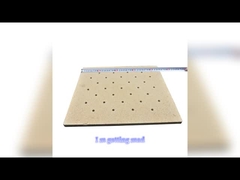 Chống sốc nhiệt 200c Cordierite Shelf Bạch hoặc vàng bề mặt không kính